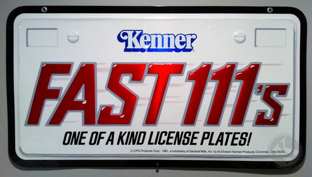 Kenner Fast111s Double-Sided Metal Store Display