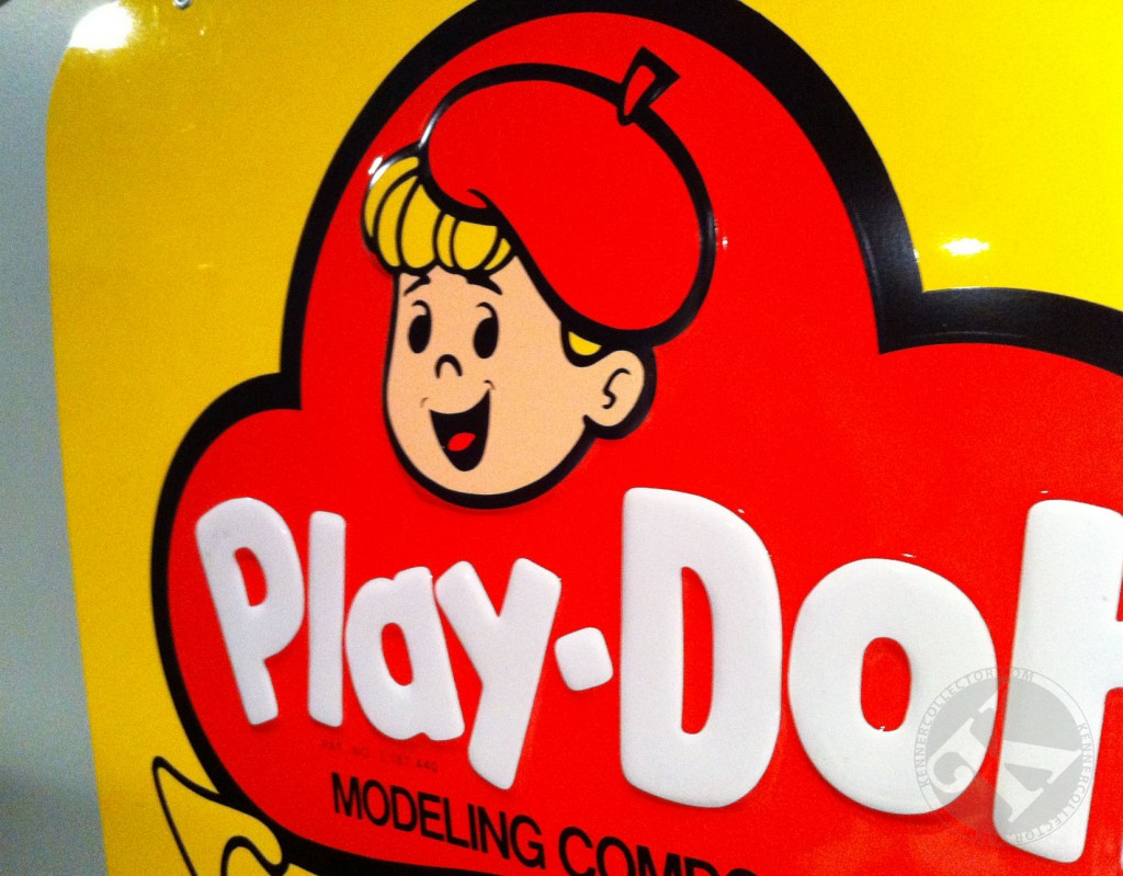 Kenner Play-Doh Double-Sided Metal Store Display