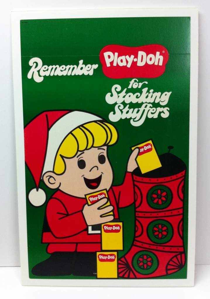 Play-Doh Christmas Store Display