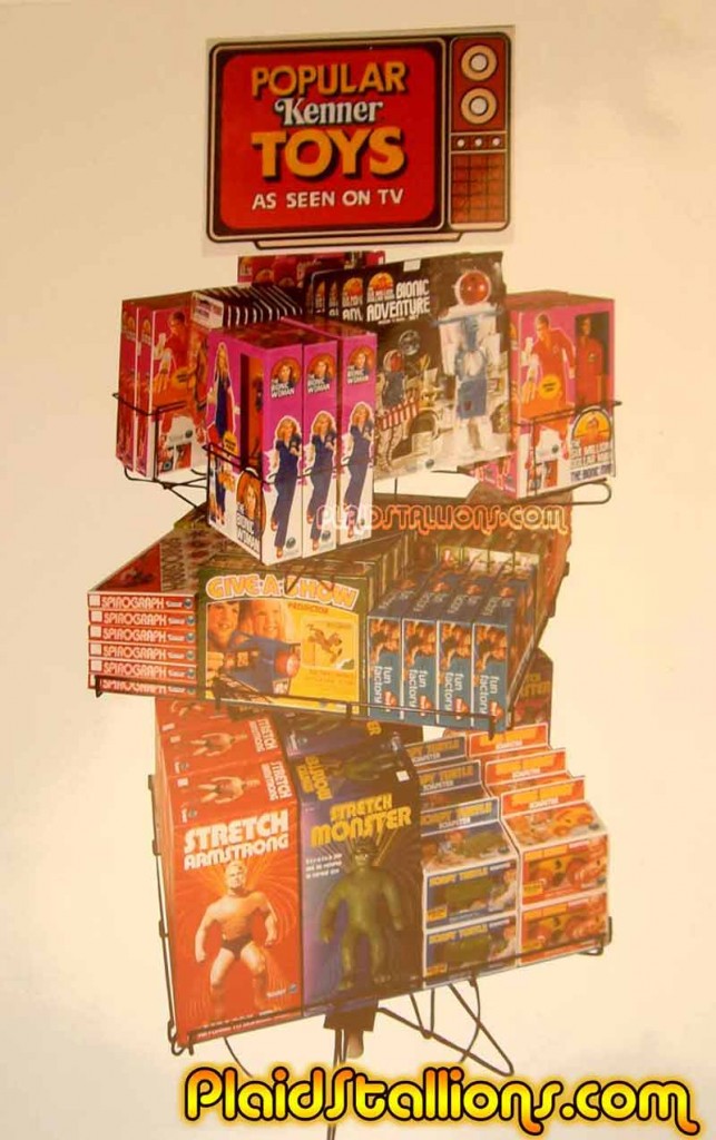 Kenner Store Display PlaidStallions.com