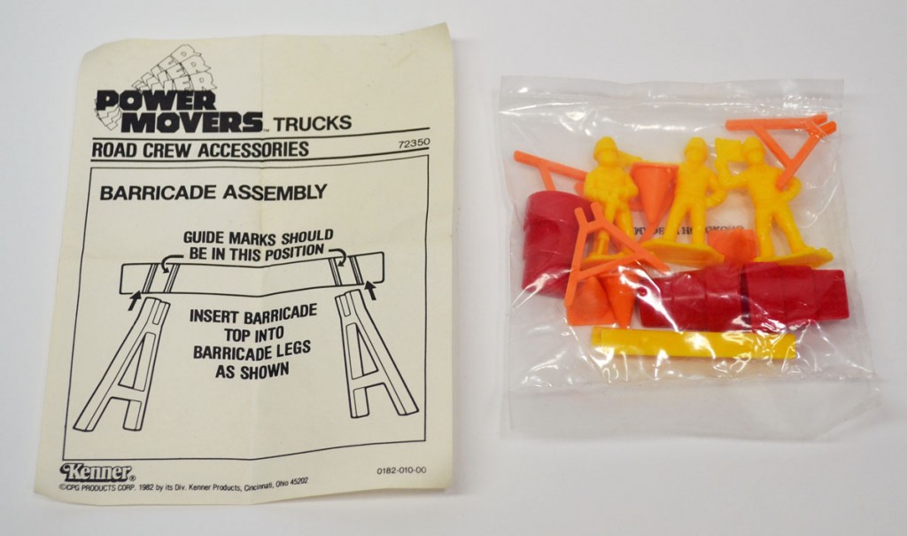 Kenner Power Movers Road Crew 4up Prototypes