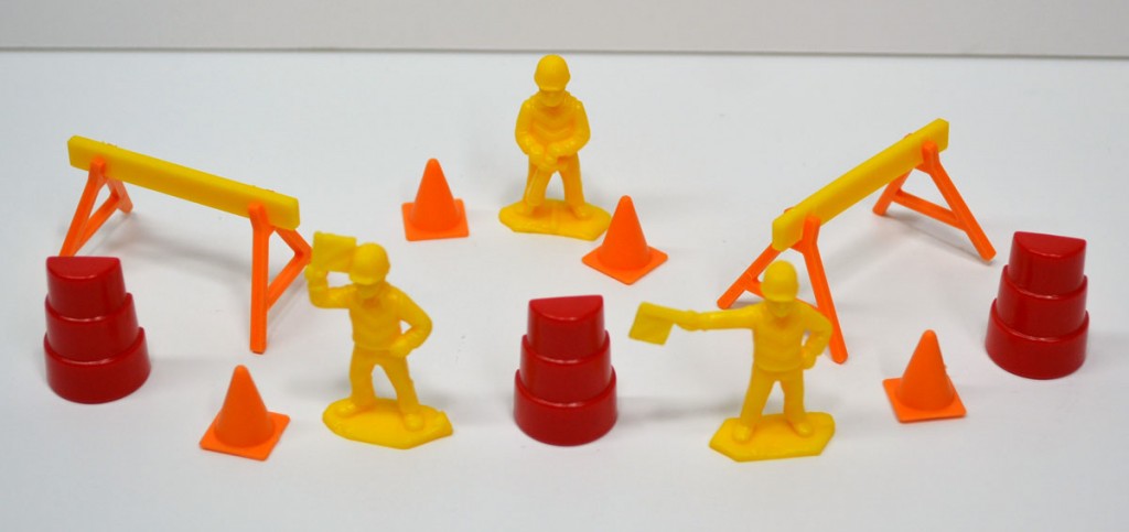 Kenner Power Movers Road Crew 4up Prototypes