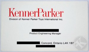 Kenner Business Card
