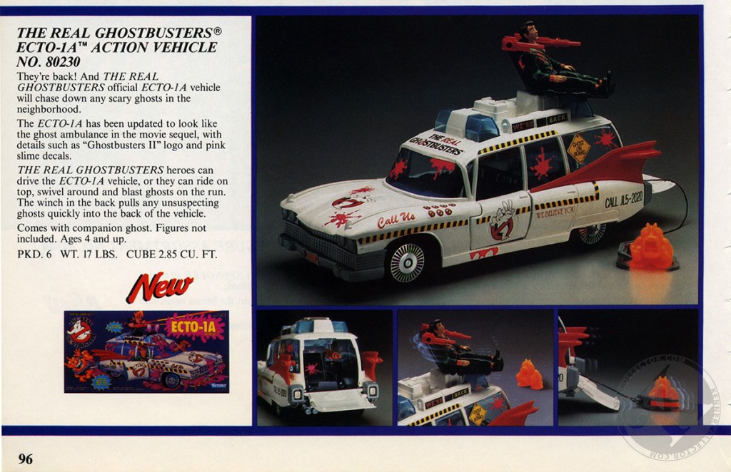 Kenner 1990 Toy Fair Real Ghostbusters Ecto-1A