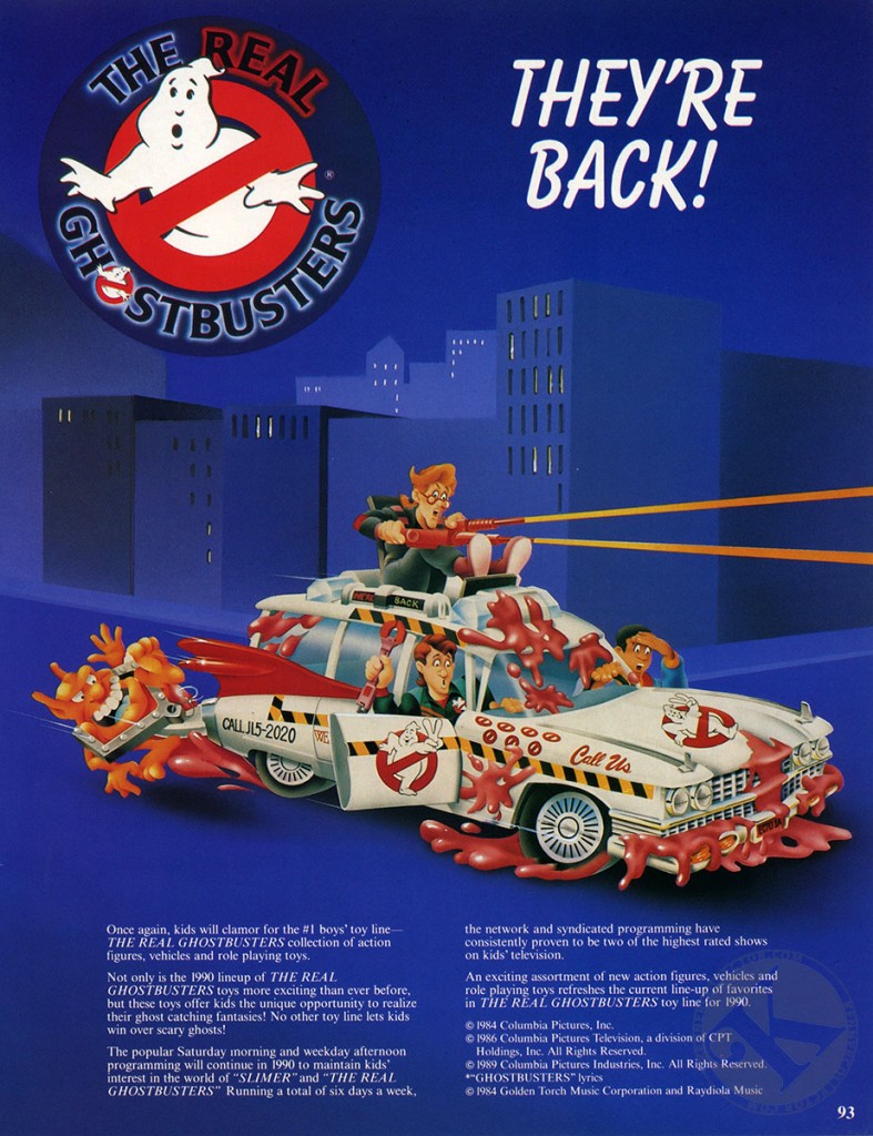 Kenner 1990 Toy Fair Real Ghostbusters Ecto-1A