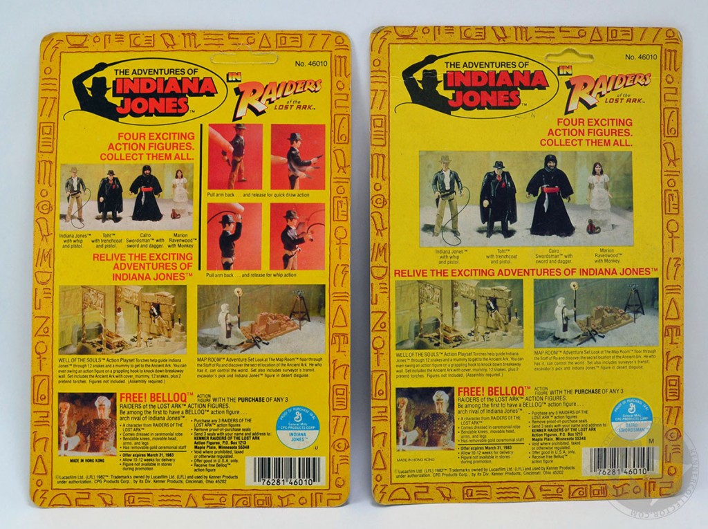 Kenner Indiana Jones Quality Control Sample