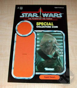 Kenner Collector Steve Denny Interview Star Wars Prototype Unproduced POTF Squid Head Proof Card