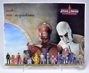 Kenner Collector Steve Denny Interview Star Wars Art Contest