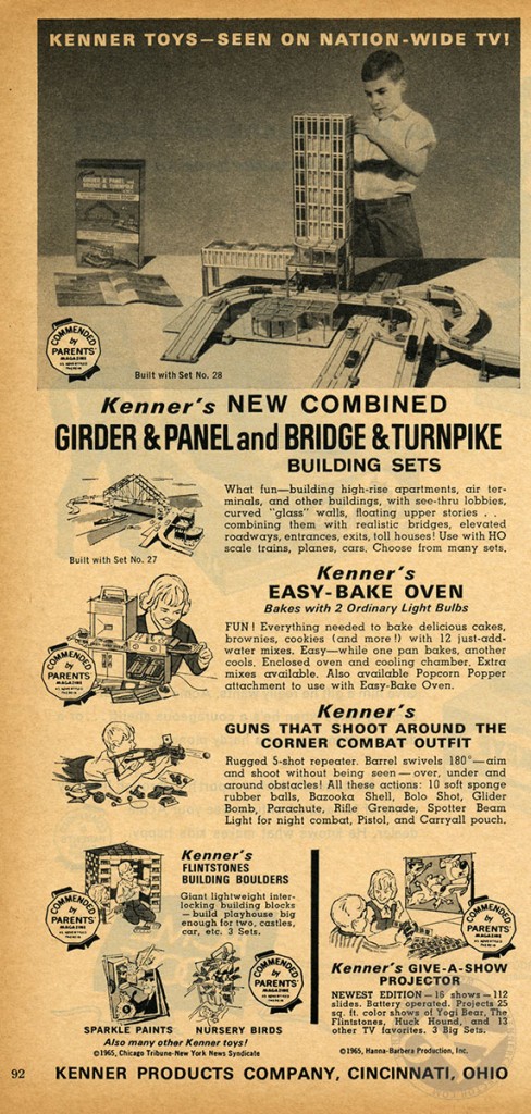 Kenner 1965 Toy Line Magazine Advertisement