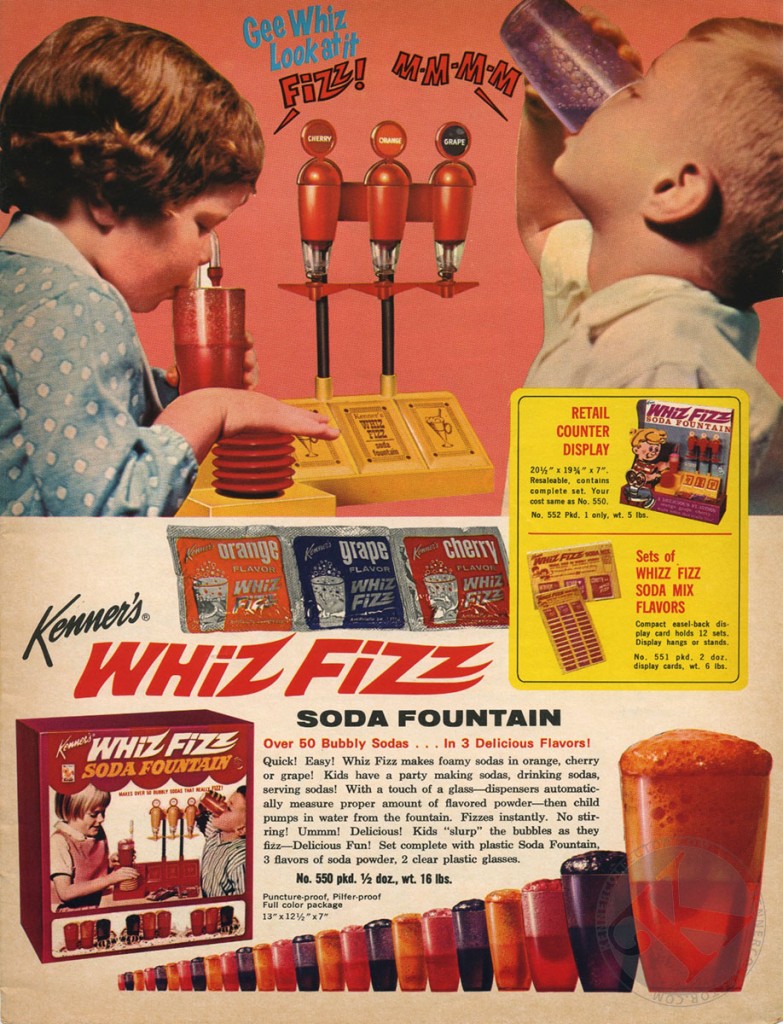 Kenner Whiz Fizz Soda Fountain Toy Fair Catalog