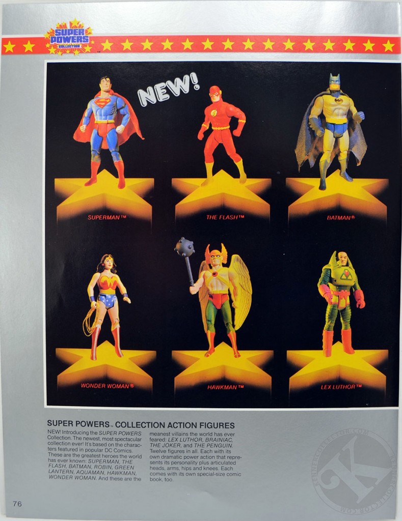 Kenner Collector Toy Fair Catalog Super Powers 1984