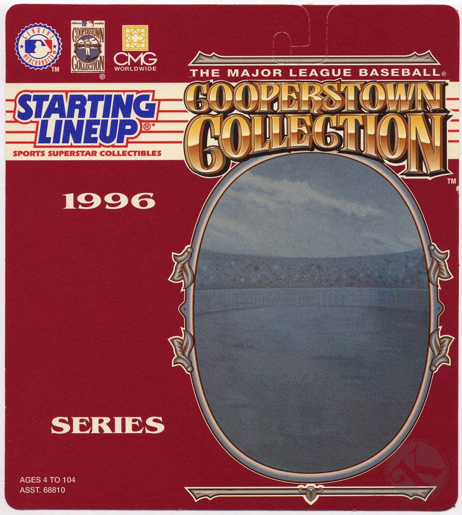 Kenner Starting Lineup Cooperstown Collection Proof Card 1996